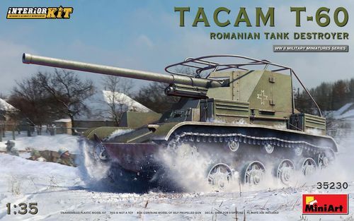 Tacam T-60 Romanian Tank Destroyer 1/35