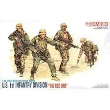 Dragon U.S. 1st Infantry Division Big Red One #3015