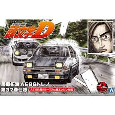 Initial D Fujiwara Takumi AE86 Trueno 1/24