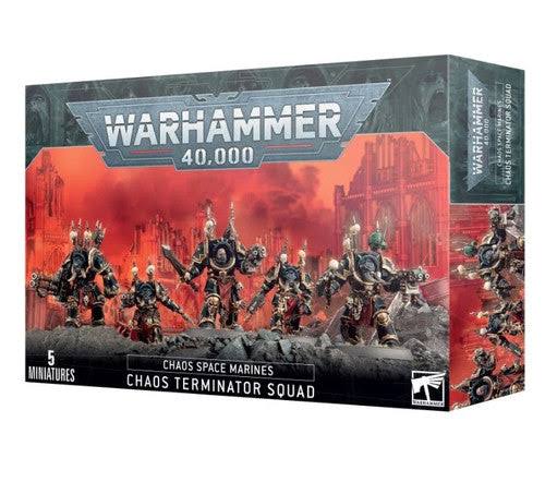 Warhammer 40,000 Chaos Space Marines Chaos Terminator Squad