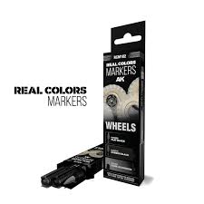 AK-Interactive Wheels Real Colour Marker Set