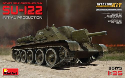 SU-122 initial production 1/35