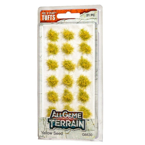 All Game Terrain Peel N Plant Tufts Yellow Seed