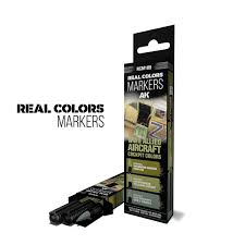 AK-Interactive Allied Aircraft Cockpit Real Colour Marker Set