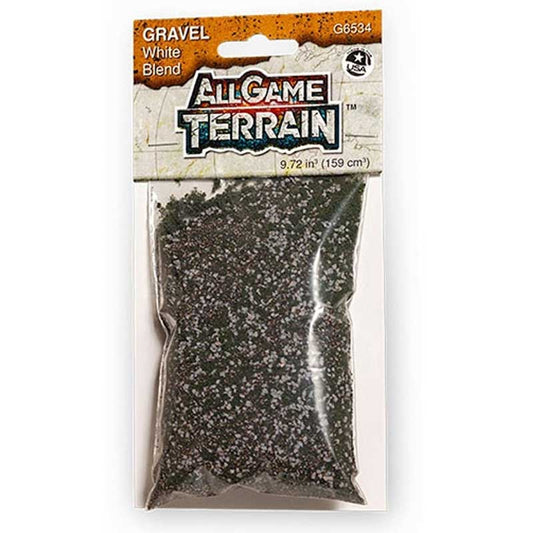 All Game Terrain Gravel White Blend