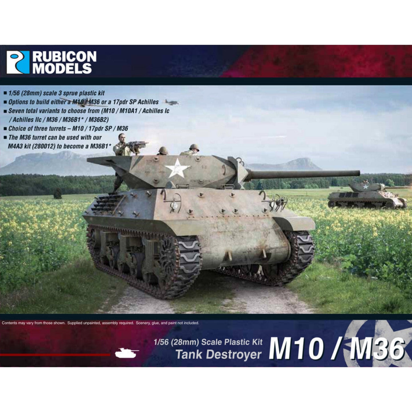 Rubicon Models m10 Wolverine / M36 Jackson