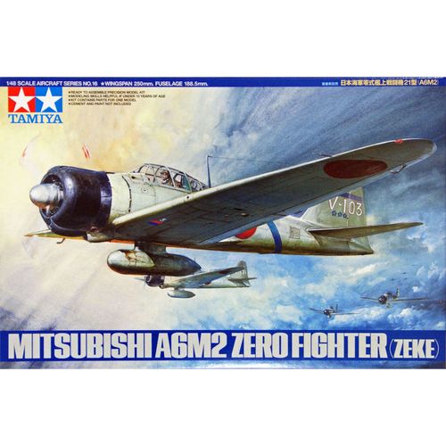 Mitsubishi A6M2 Zero Fighter Zeke 1/48