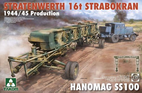 Stratenwerth 16T Strabokran 1944/45 production 1/35