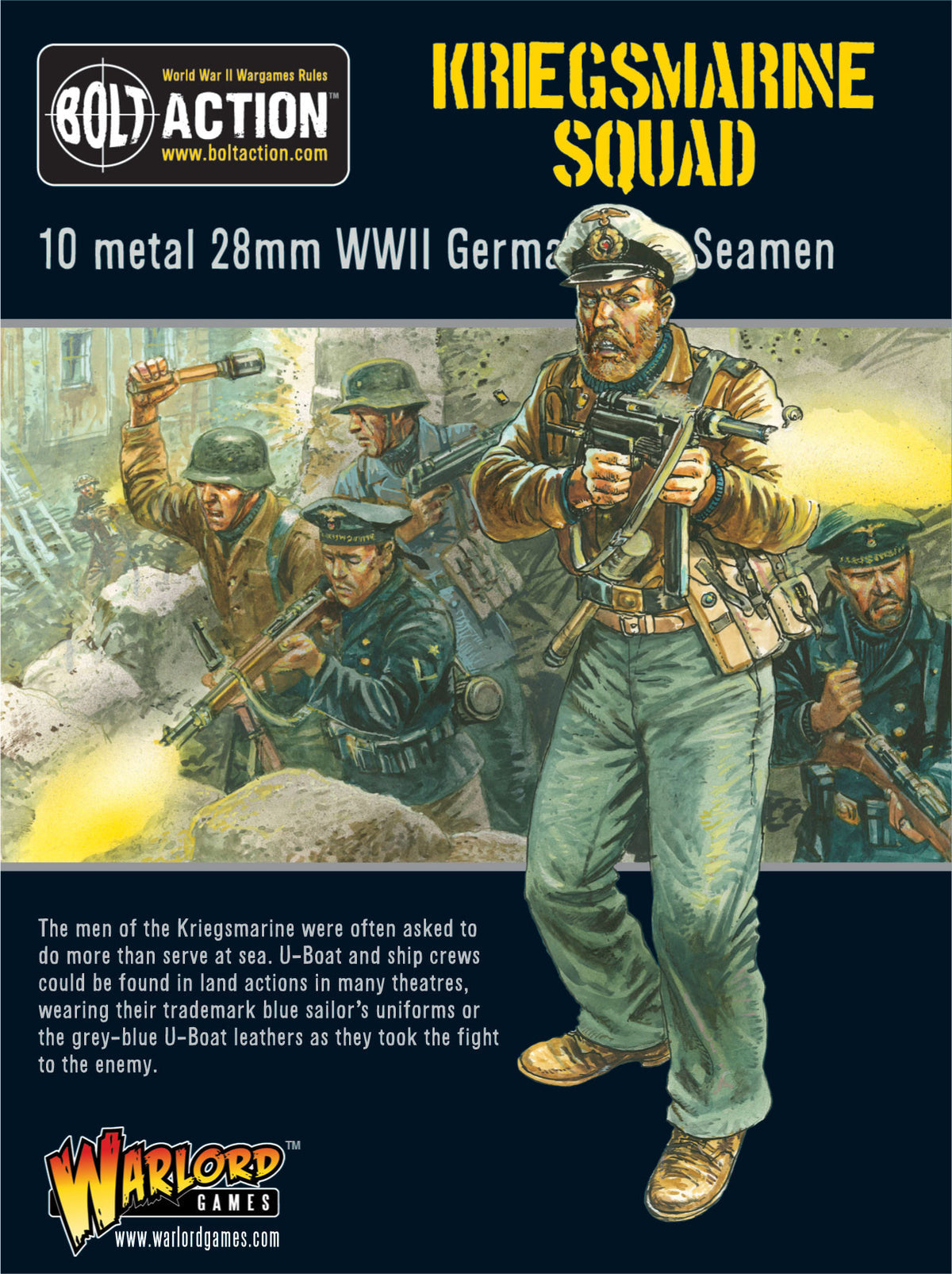 Bolt Action: German Army - kriegsmarine squad