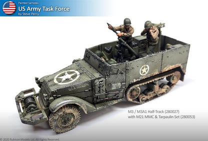 Rubicon Models M21 Mortar Motor Carriage & Tarpaulin set