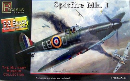 Spitfire Mk.I 1:48 e-z snap