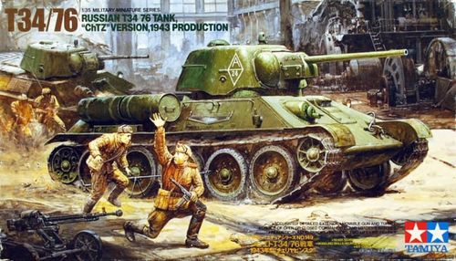Russian T34/76 'ChTZ', 1943 production 1:35 35149*2500