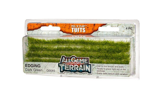 All Game Terrain G6645 Dark Green Edging 4pcs