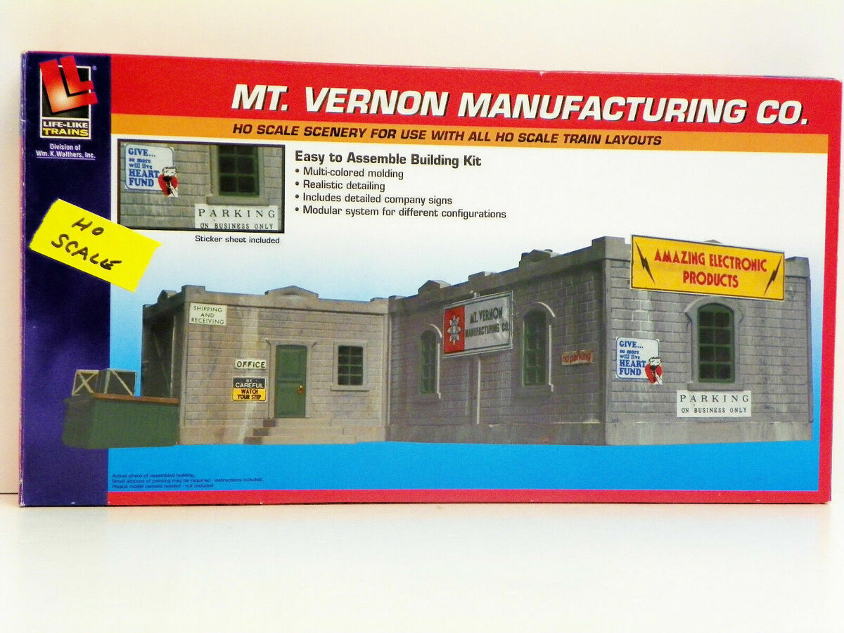 Life Like Trains Manufacturing Company HO Scale