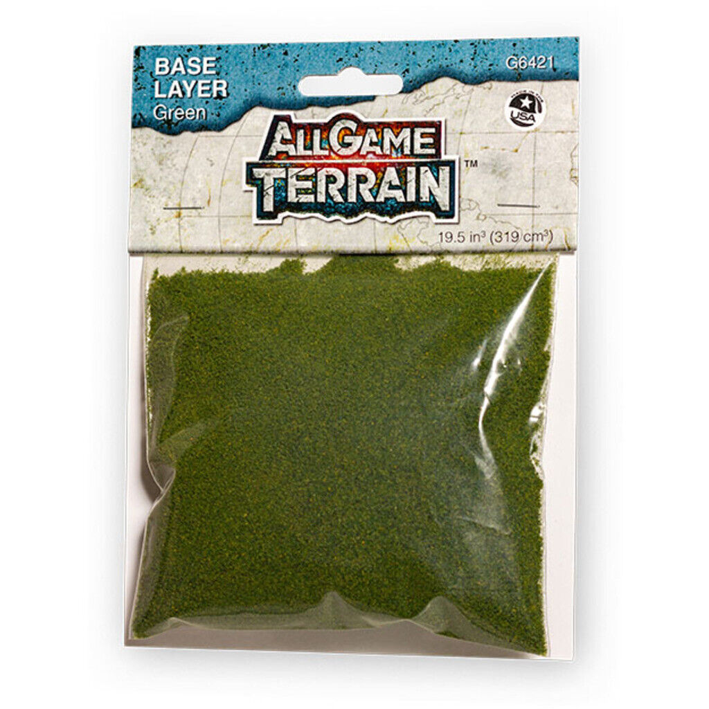 All Game Terrain G6421 Green Base Layer 19.5in3