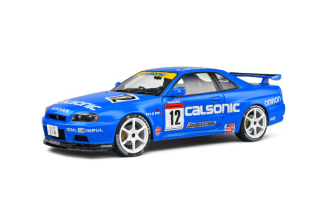 Solido Nissan GT-R (R34) Streetfighter Calsonic Tribute-2000 1/18