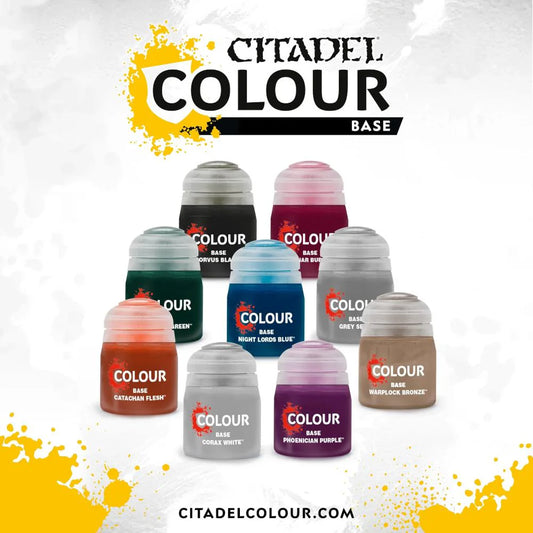 Citadel Colour Base Range