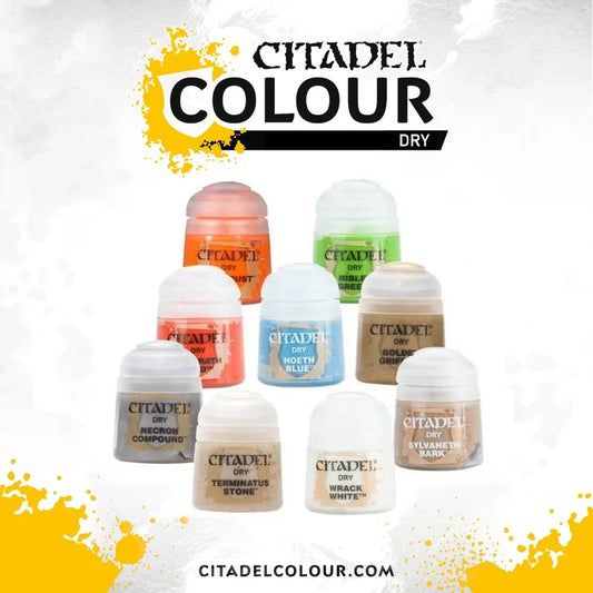 Citadel Colour Dry Paint Range