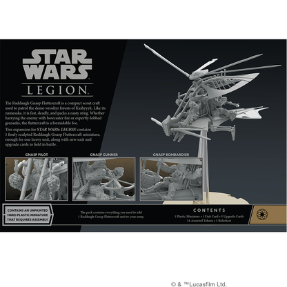 Star wars Legion Raddaugh gnasp fluttercraft (Unit Expansion)