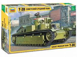 T-28 Soviet Medium Tank 1/35