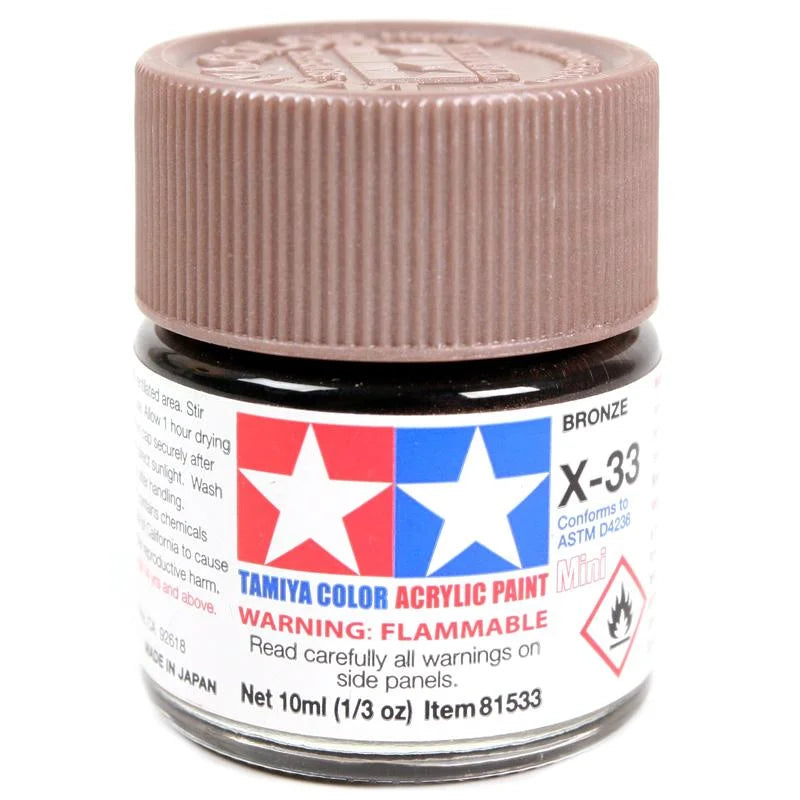 Tamiya Acrylic X Paint 10ml Range