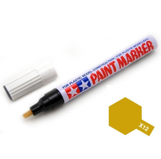 Tamiya Paint Marker X-12 Gold Leaf