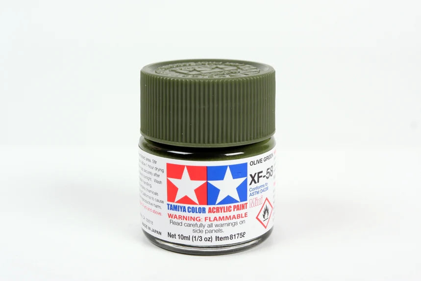 Tamiya Acrylic XF Paint 10ml Range